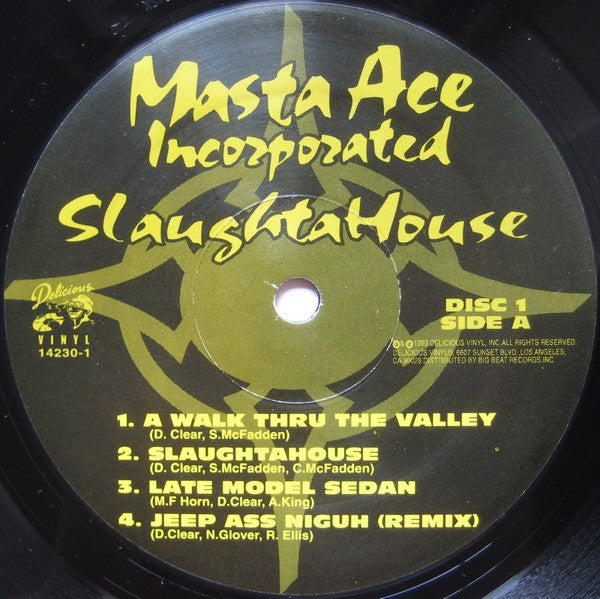 Masta Ace Incorporated : SlaughtaHouse (2xLP, Album)