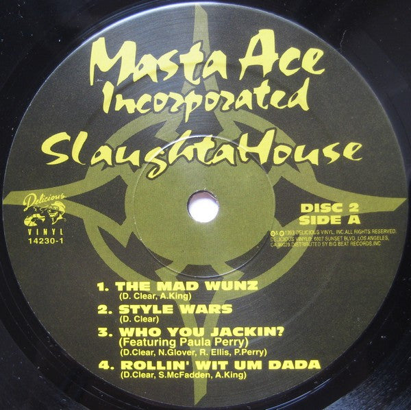 Masta Ace Incorporated : SlaughtaHouse (2xLP, Album)