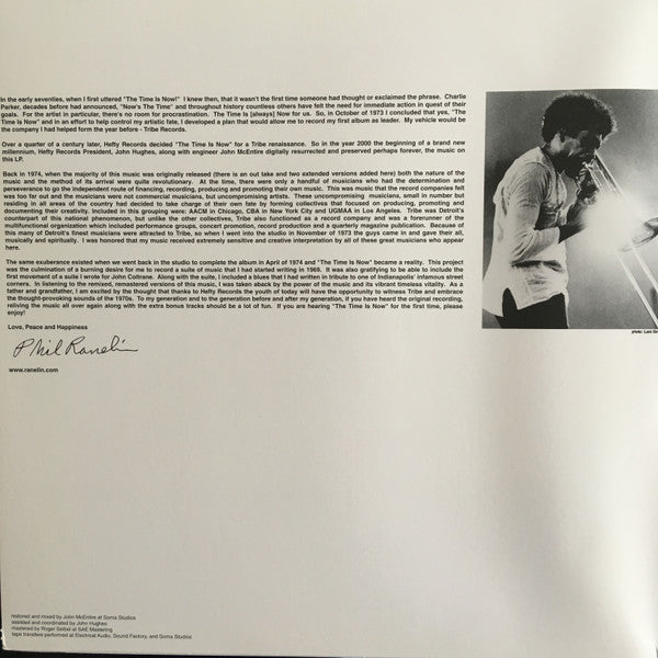 Phil Ranelin : The Time Is Now! (2xLP, Album, RE, RM)