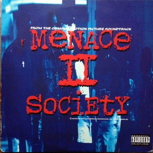 Various : Menace II Society (From The Original Motion Picture Soundtrack) (2xLP, Comp)