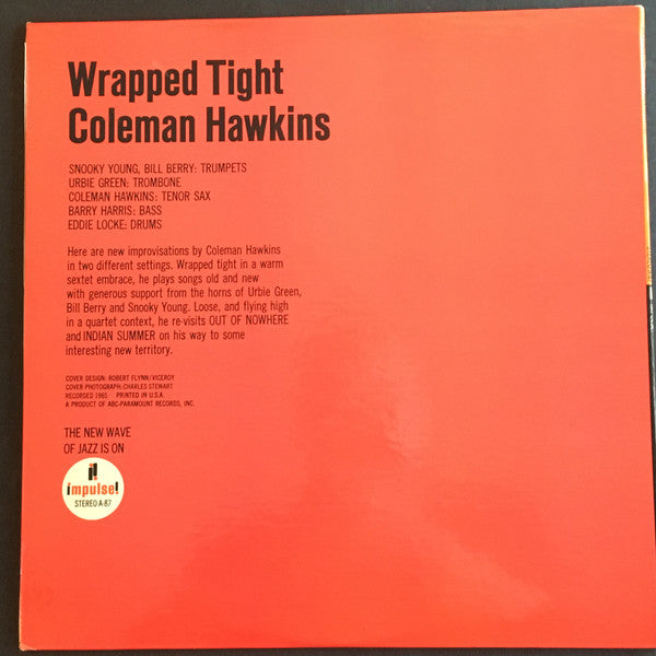 Coleman Hawkins : Wrapped Tight (LP)