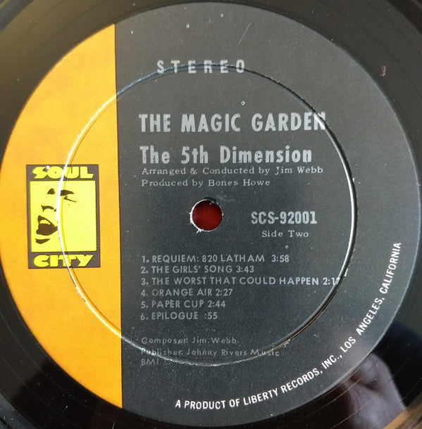 The Fifth Dimension : The Worst That Could Happen (Formerly "The Magic Garden") (LP, Album)