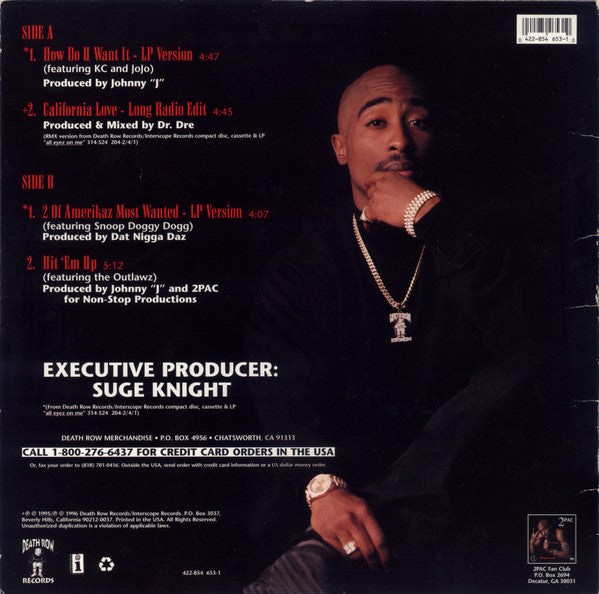 2Pac : How Do U Want It (12")