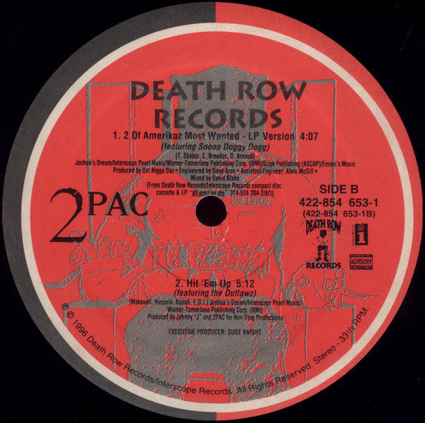 2Pac : How Do U Want It (12")