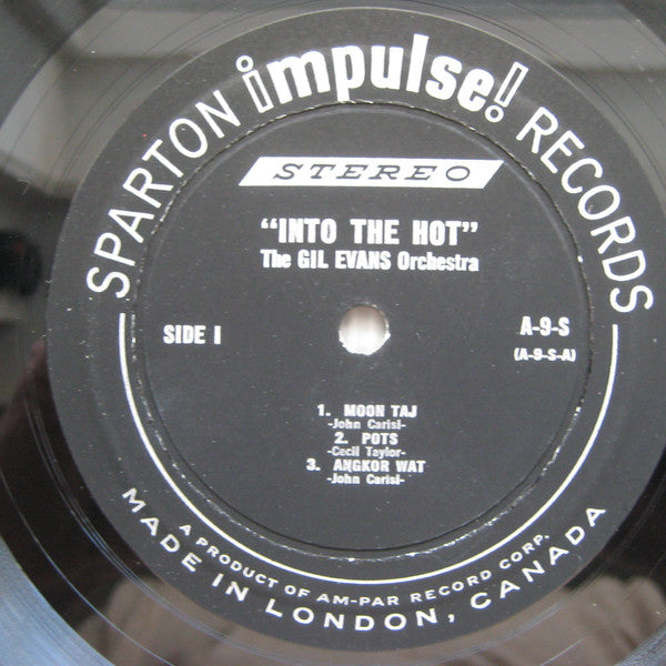 The Gil Evans Orchestra* : Into The Hot (LP, Gat)