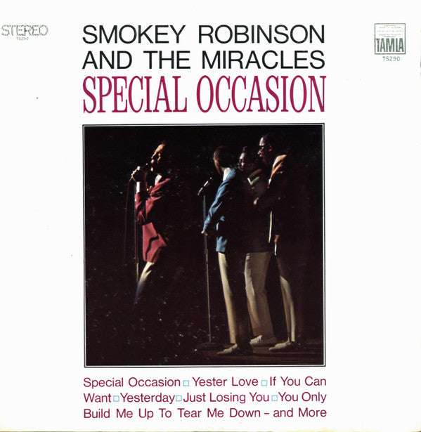 Smokey Robinson And The Miracles : Special Occasion (LP, Album)