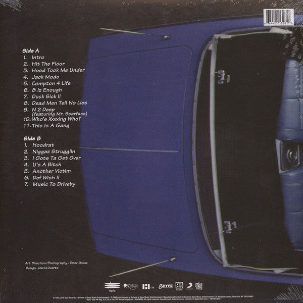 Comptons Most Wanted* : Music To Driveby (LP, Album, Ltd, RE)