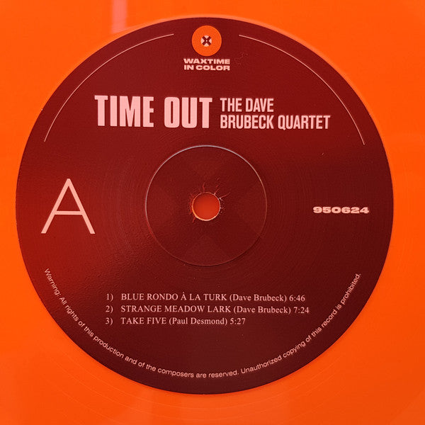 The Dave Brubeck Quartet : Time Out (LP, Album, Ltd, Ora)
