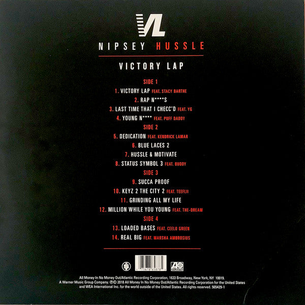 Nipsey Hussle : Victory Lap (2xLP, Album)