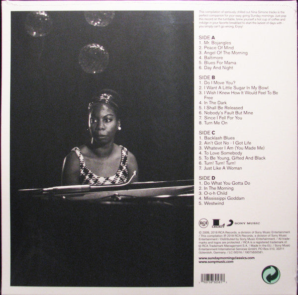 Nina Simone : Sunday Morning Classics (2xLP, Comp, RE)