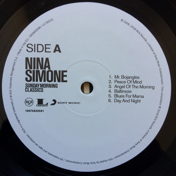 Nina Simone : Sunday Morning Classics (2xLP, Comp, RE)