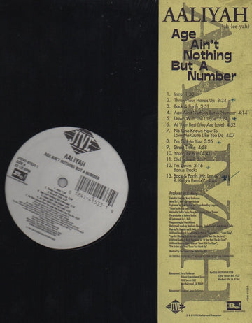 Aaliyah : Age Ain't Nothing But A Number (LP, Album)