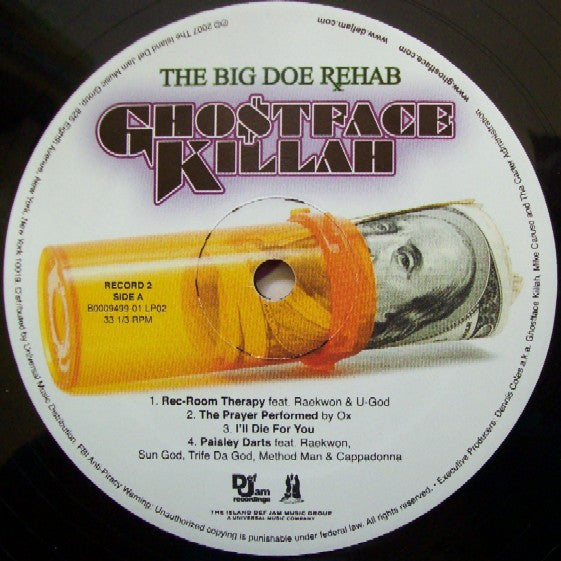 Ghostface Killah : The Big Doe Rehab (2xLP, Album)
