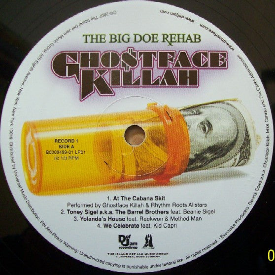 Ghostface Killah : The Big Doe Rehab (2xLP, Album)