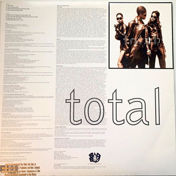 Total : Total (LP, Album)