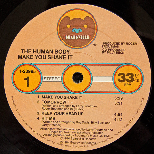 The Human Body* : Make You Shake It (LP, Album)