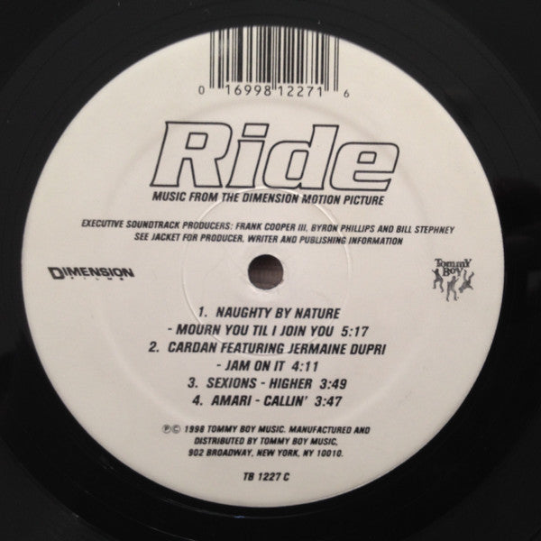 Various : Ride (Music From The Dimension Motion Picture) (2xLP, Comp)