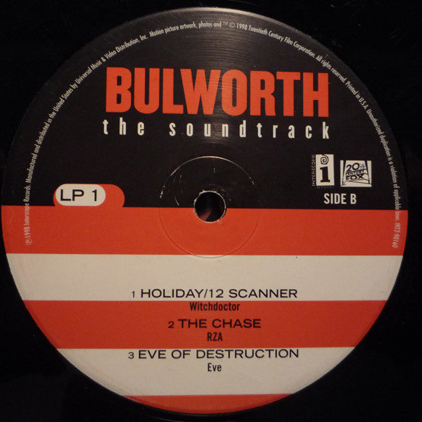 Various : Bulworth (The Soundtrack) (2xLP, Album)