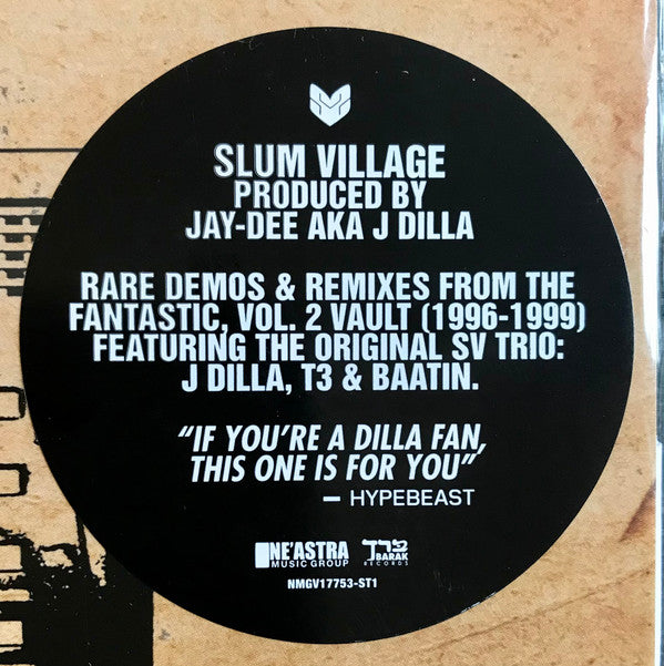 Slum Village : The Lost Scrolls Vol. 2: Slum Village Edition (LP, Album)