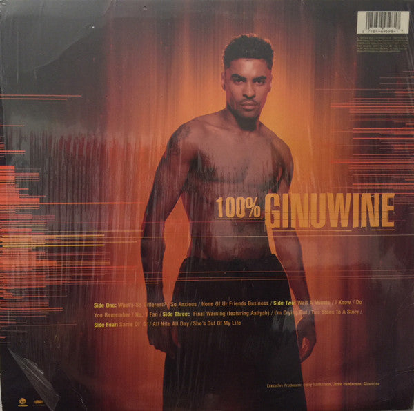Ginuwine : 100% Ginuwine (2xLP, Album)