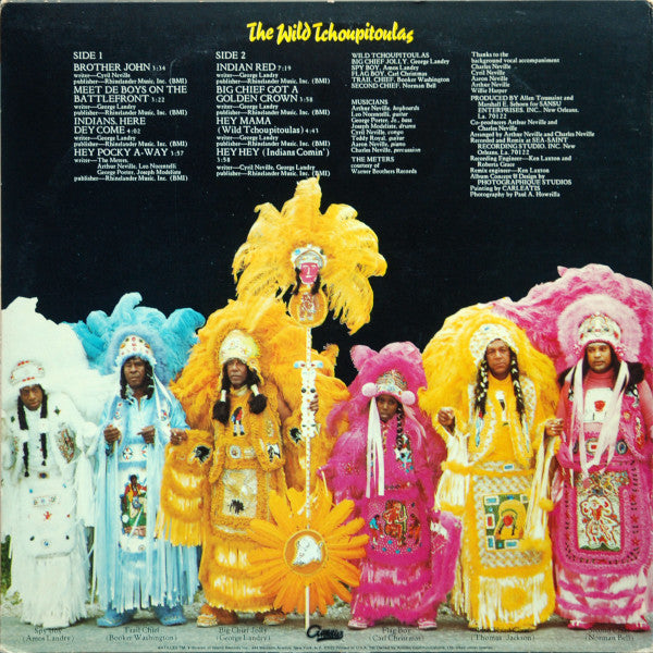 The Wild Tchoupitoulas : The Wild Tchoupitoulas (LP, Album, RE, Pit)