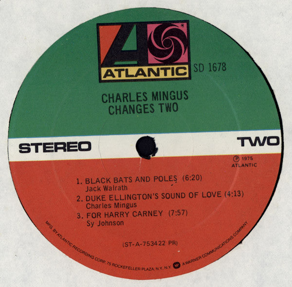 Charles Mingus : Changes Two (LP, Album)