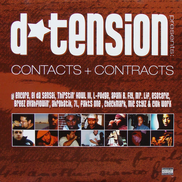 D-Tension (2) : Contacts + Contracts (2xLP, Album)