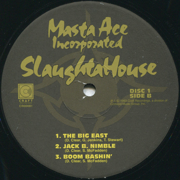 Masta Ace Incorporated : SlaughtaHouse (2xLP, Album, RE, RM)
