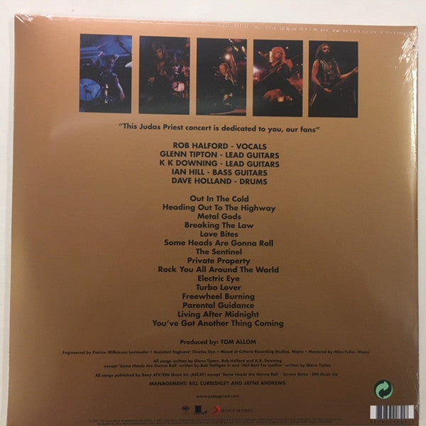 Judas Priest : Priest...Live (2xLP, Album, RE, 180)