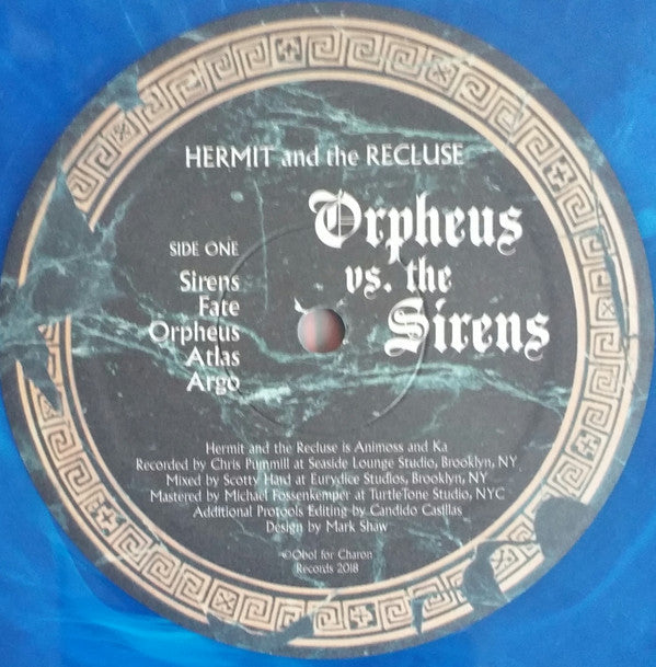 Hermit and the Recluse : Orpheus vs. The Sirens (LP, Album, Ltd, Oce)
