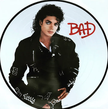 Michael Jackson : Bad  (LP, Album, Pic, RE)