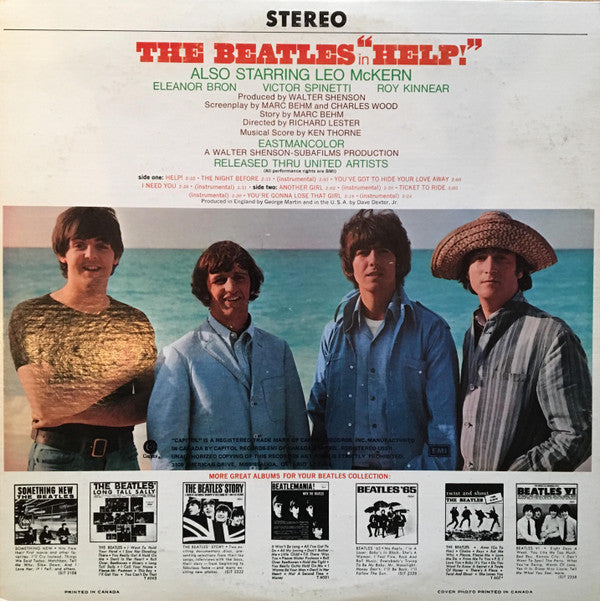The Beatles : Help! (Original Motion Picture Soundtrack) (LP, Album)