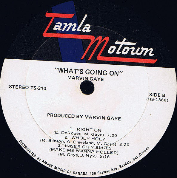 Marvin Gaye : What's Going On (LP, Album, Gat)