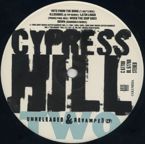 Cypress Hill : Unreleased & Revamped E.P. (12", EP)