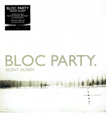 Bloc Party : Silent Alarm (LP, Album, RE, 180)