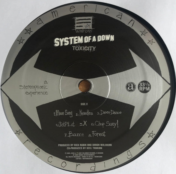 System Of A Down : Toxicity (LP, Album, RE)