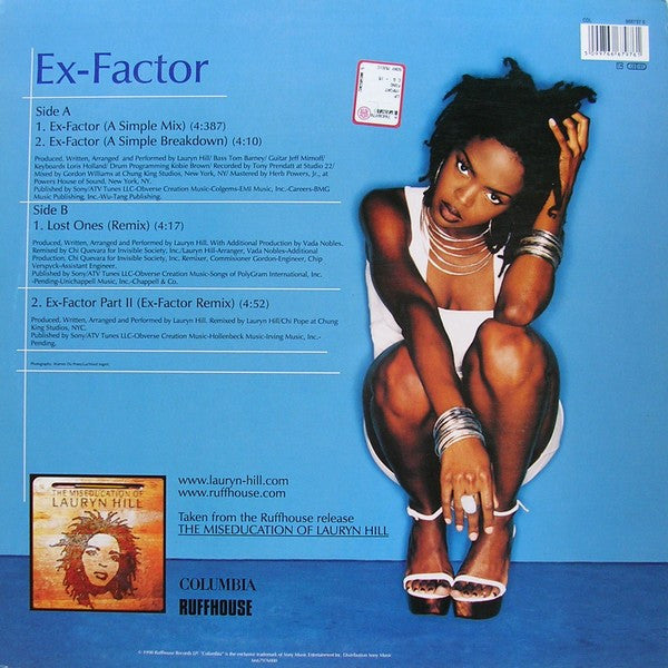 Lauryn Hill : Ex-factor (12")