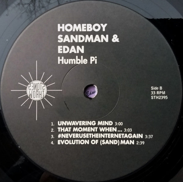 Homeboy Sandman & Edan : Humble Pi (LP, Album)