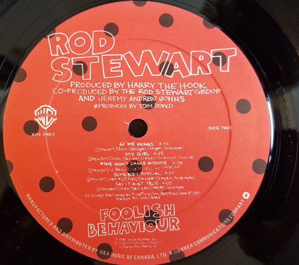 Rod Stewart : Foolish Behaviour (LP, Album)