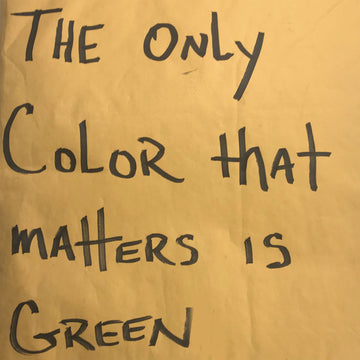 Pacewon & Mr. Green (3) : The Only Color That Matters Is Green (LP, Album, RE)
