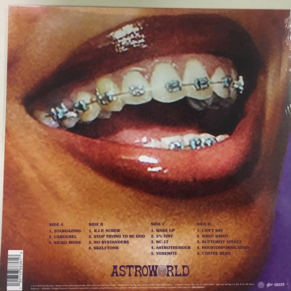 Travis Scott (2) : Astroworld (2xLP, Album)