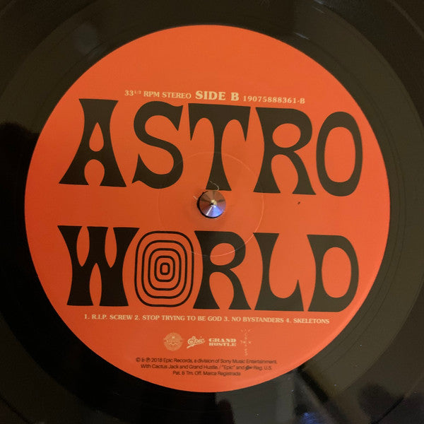 Buy Travis Scott : Astroworld (2xLP, Album) Vinyl Online for a Great Price  – High Notes Coffee + Vinyl