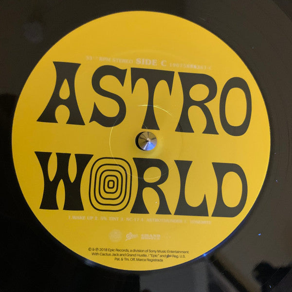 Travis Scott (2) : Astroworld (2xLP, Album)