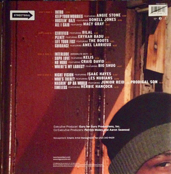 Guru : Jazzmatazz (Streetsoul) (2xLP, Album, Gat)