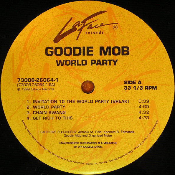 Goodie Mob : World Party (2xLP, Album)