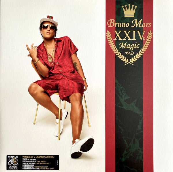 Bruno Mars : XXIVK Magic (LP, Album, Met)