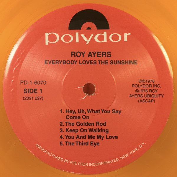 Roy Ayers Ubiquity : Everybody Loves The Sunshine (LP, RE, Ora)