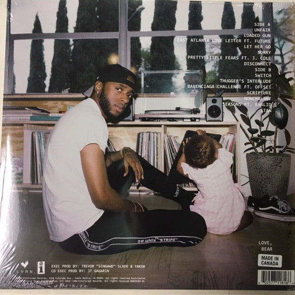 6lack : East Atlanta Love Letter (LP, Album)
