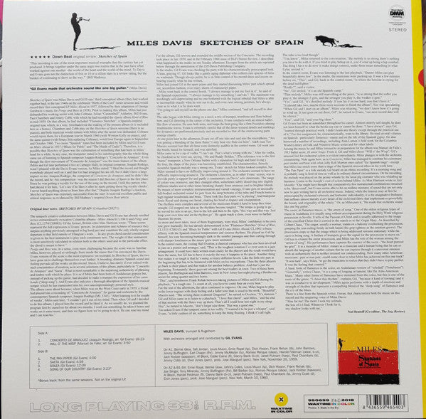 Miles Davis : Sketches Of Spain (LP, Album, Ltd, RE, Yel)
