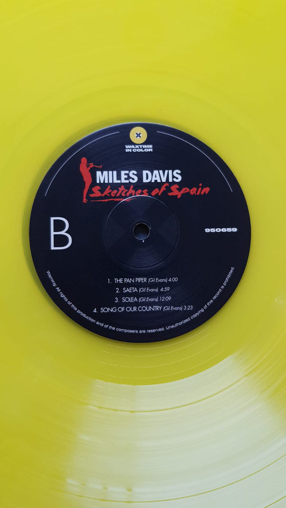 Miles Davis : Sketches Of Spain (LP, Album, Ltd, RE, Yel)